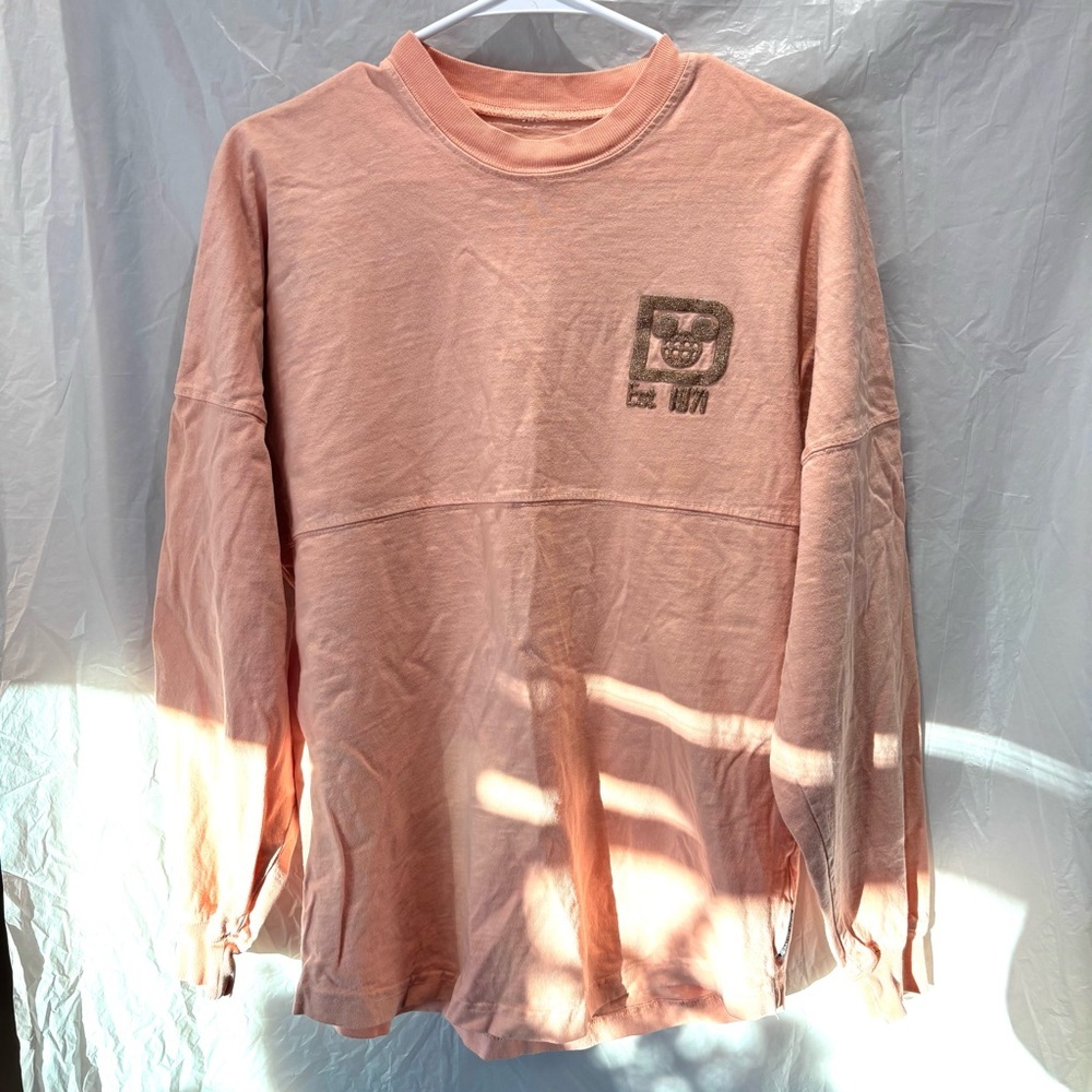 Disney Parks Spirit Jersey Walt Disney World Rose Gold metallic SZ XS NWOT - Picture 13 of 14